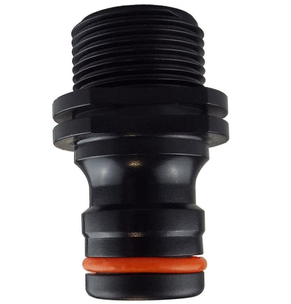 Max Flo Black/Orange 3/4″ BSP Male Tap Fitting