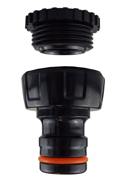 Max Flo Black/Orange 1"-3/4" BSP Female Tap Fitting