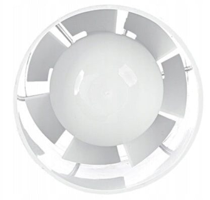 100mm Euro 1 Inline Bathroom Ventilation Fan
