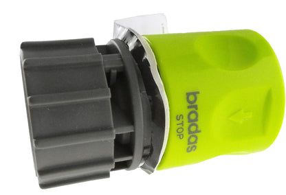 Lime Female Garden Hose Fitting with 3/4” BSPF Thread