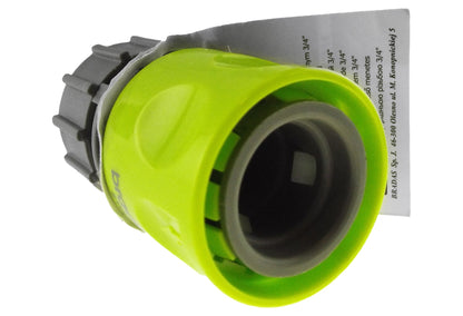 Lime Female Garden Hose Fitting with 3/4” BSPF Thread