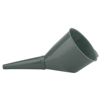 Grey Angled Fuel Filling Funnel with Built-In Filter