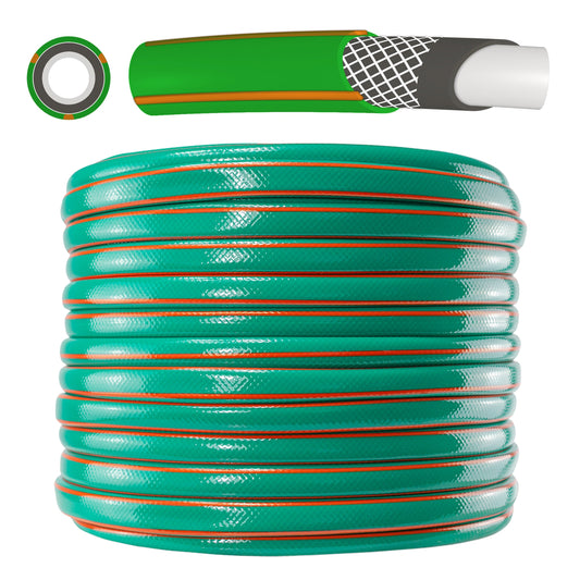 Economy 4-Layer Garden Water Hose – 1/2" Pipe