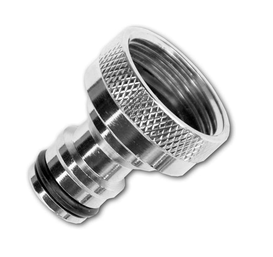 Nickel-Plated Brass 1/2" BSP Female Snap-On Tap Connector Male