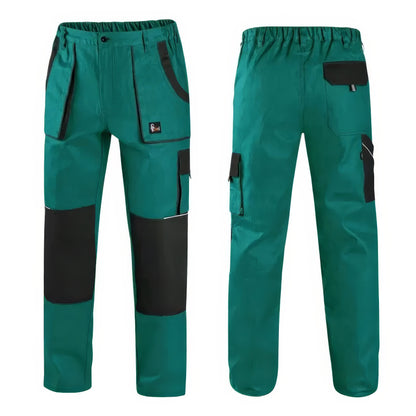 CXS LUXY Work Trousers JOSEF Mens Cotton Cargo Workwear Pants Reinforced Knees
