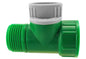 ¾" BSPM-F Threaded Valve Tap Adapter – Green/Grey