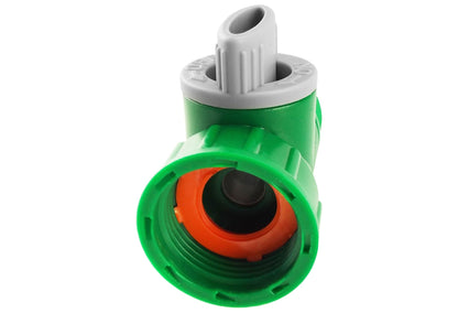 ¾" BSPM-F Threaded Valve Tap Adapter – Green/Grey