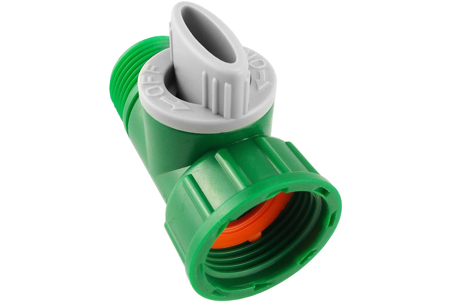 ¾" BSPM-F Threaded Valve Tap Adapter – Green/Grey
