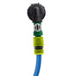 IBC 2” S60X6 Cap with Elbow, Quick-Release Coupling, Valve and Hose Adapter