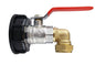 IBC 2” S60X6 Lid with Lever Tap and 15mm Brass Elbow Compression Fitting – ¾” BSP