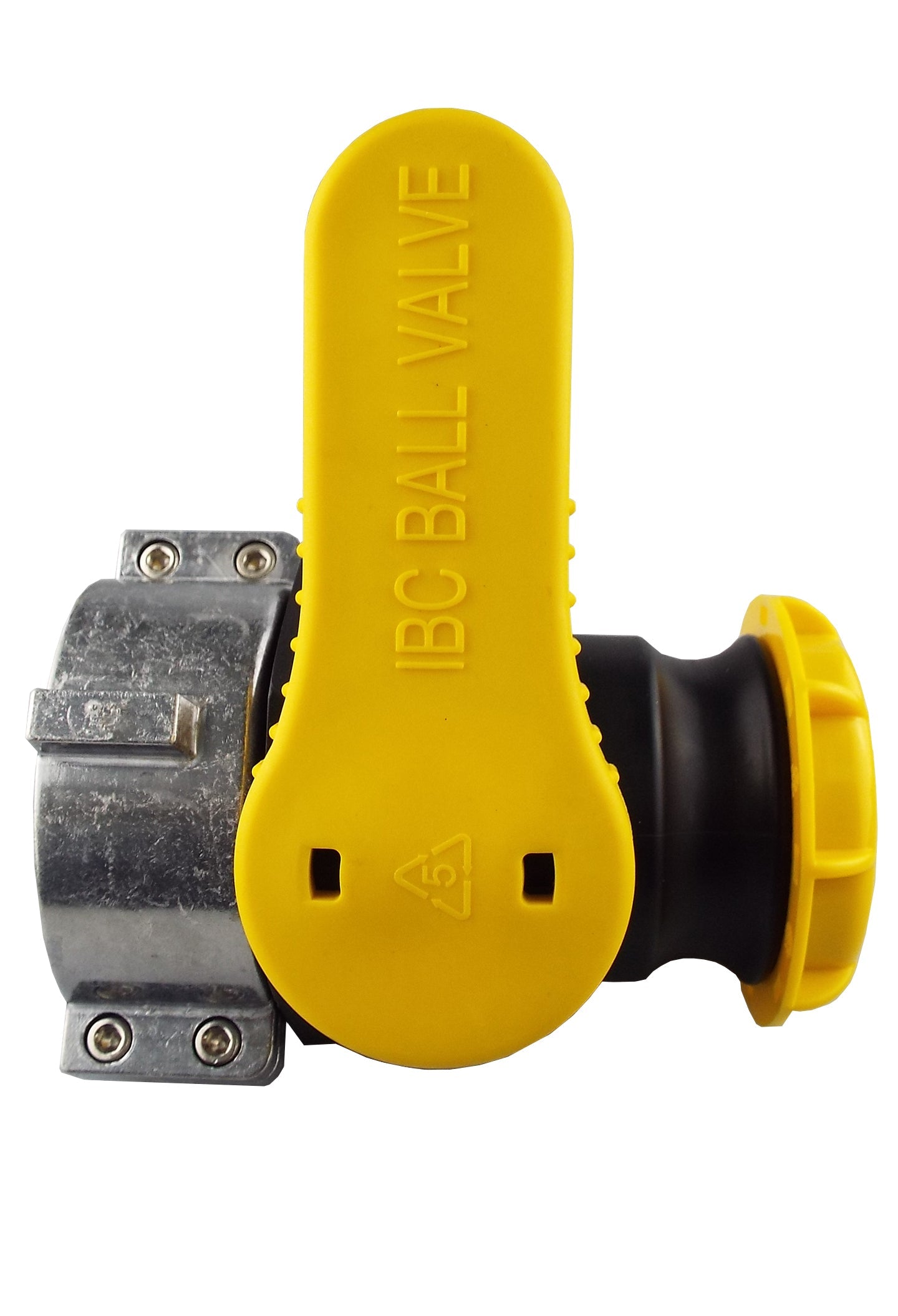 PTFE IBC Tank Valve with 75mm Inlet & 2” NTP Outlet