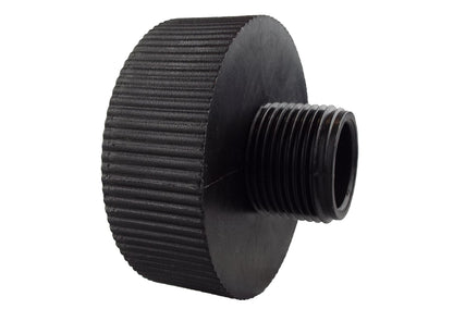 IBC 2” S60X6 Lid with 1” BSP Female Lever Valve and 28mm Brass Straight Compression Fitting
