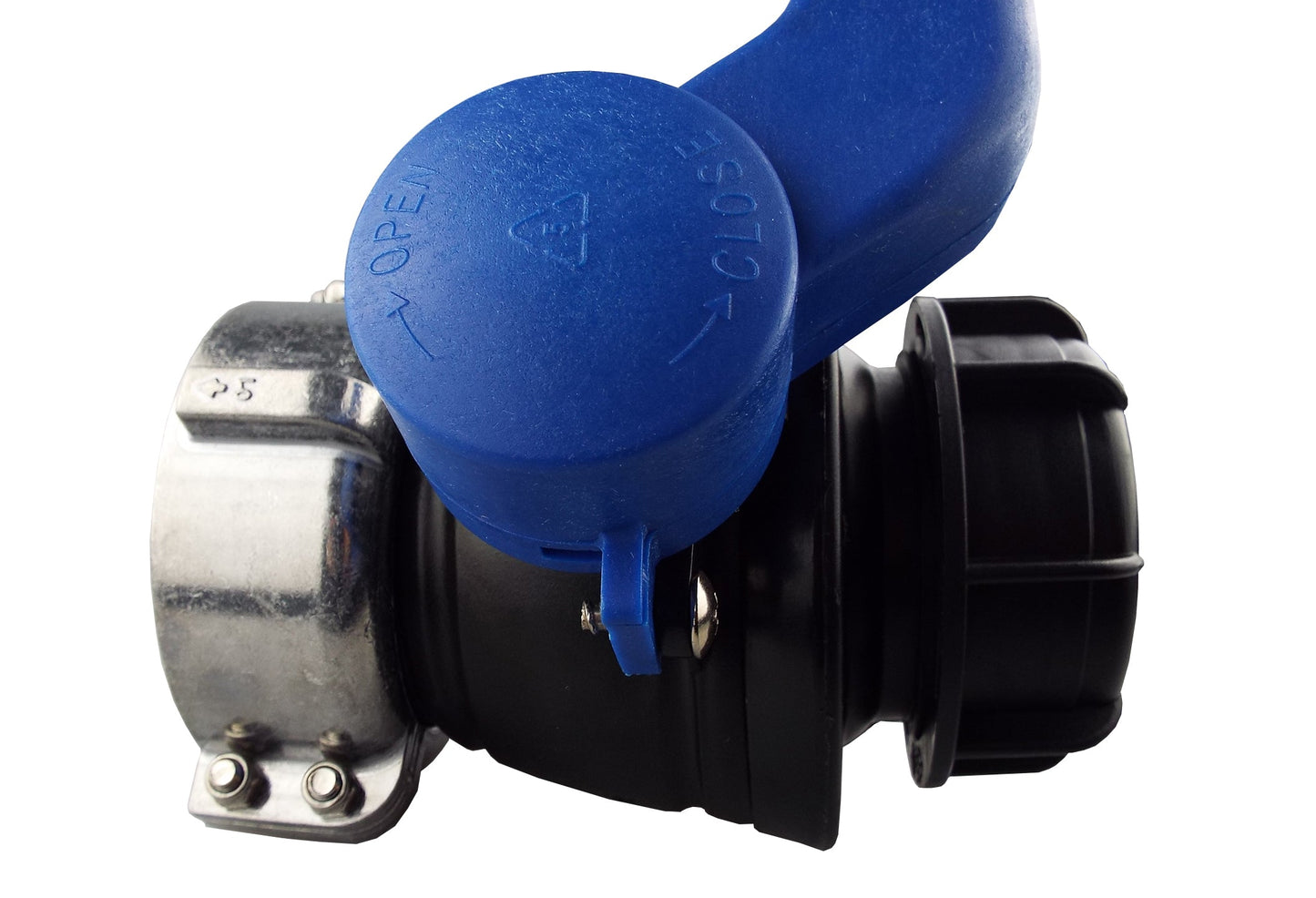 FKM IBC Tank Valve with 75mm Inlet and S60X6 Outlet