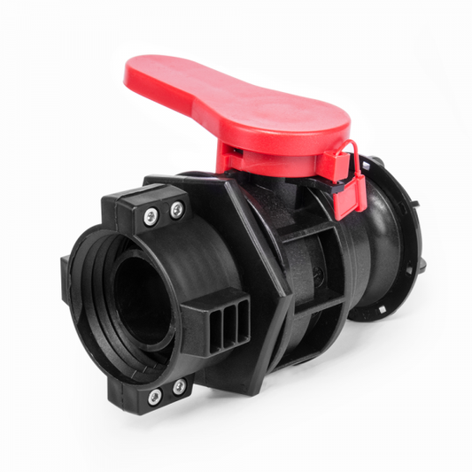 IBC S60X6 Thread Valve with Swivel Collar and 2” Camlock Type A Fitting