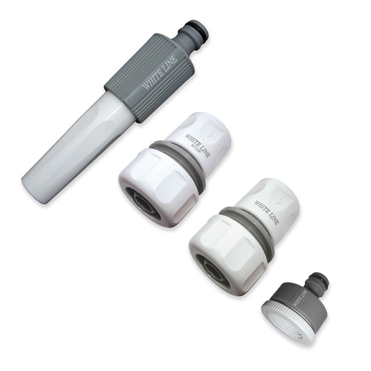 WL Garden Hose Accessory Set – Connectors & Nozzle
