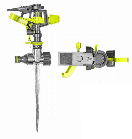 Lime-Coloured Pulsating Spike Sprinkler