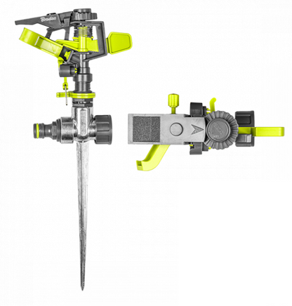 Lime-Coloured Pulsating Spike Sprinkler