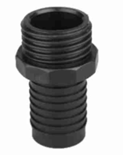 IBC S60X6 Male Adapter to 2” Hose Tail Connector