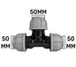 50mm MDPE Tee Fitting