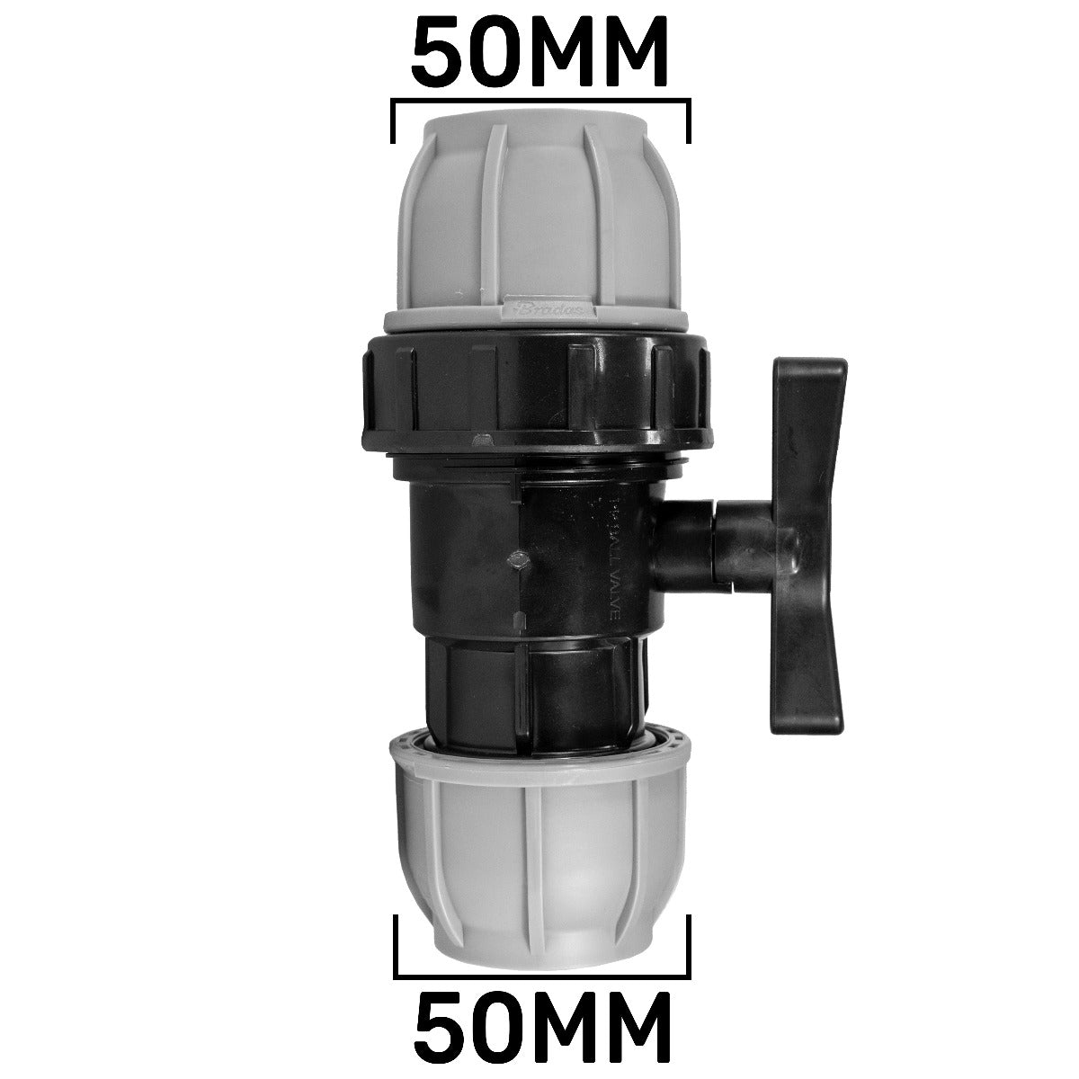 50mm MDPE Water Isolation Valve