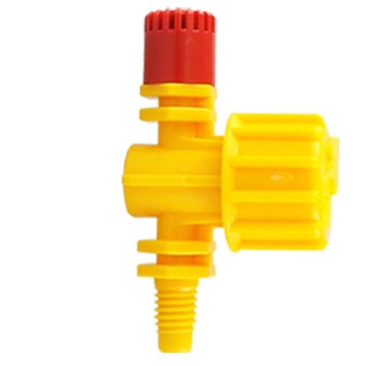 Antelco Vari-Jet™ 360° x 18 Adjustable Irrigation Nozzle – Red Cap, Yellow Base