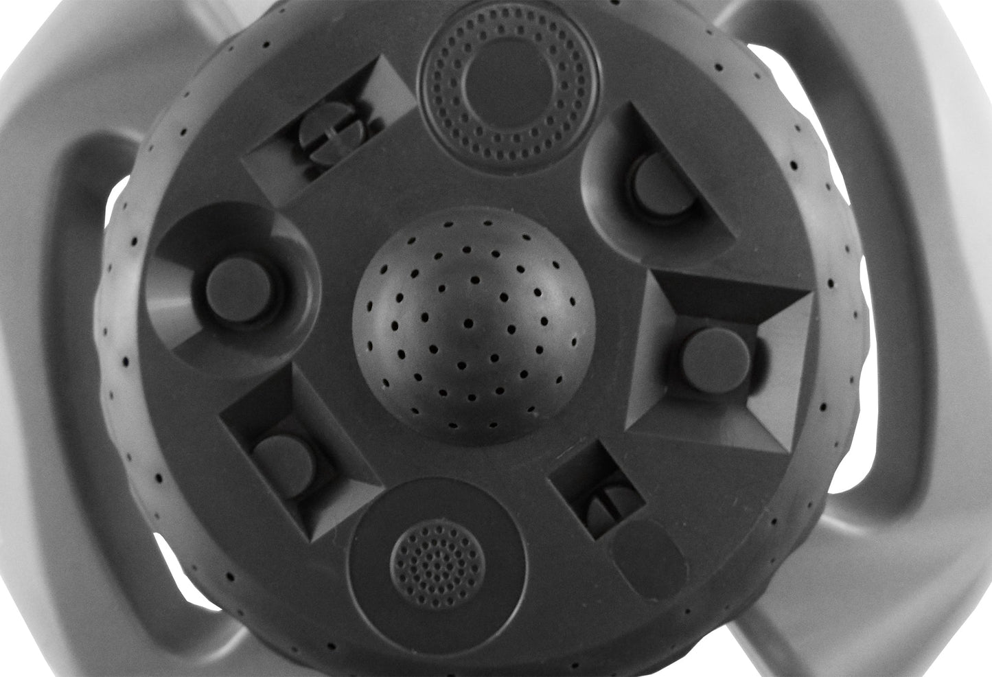 White Line 8-Pattern Static Garden Sprinkler