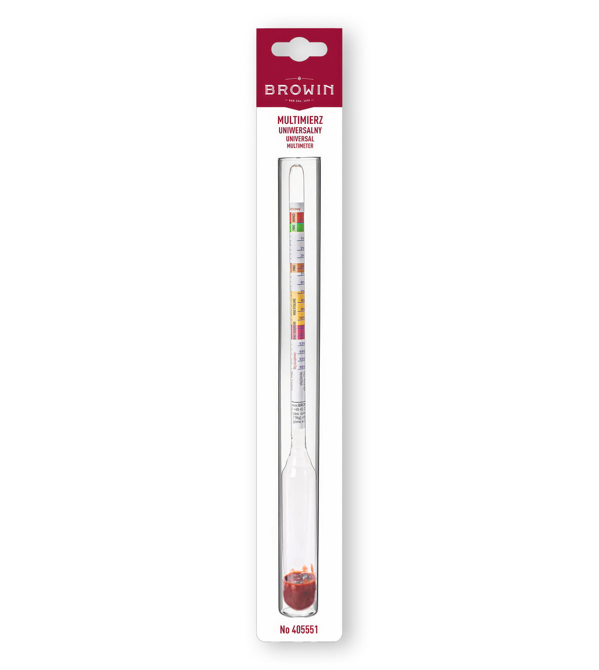 Wine Beer Hydrometer Sugar Meter Potential Alcohol Tester Home Brewing Kit