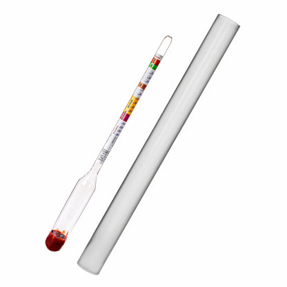 Wine Beer Hydrometer Sugar Meter Potential Alcohol Tester Home Brewing Kit