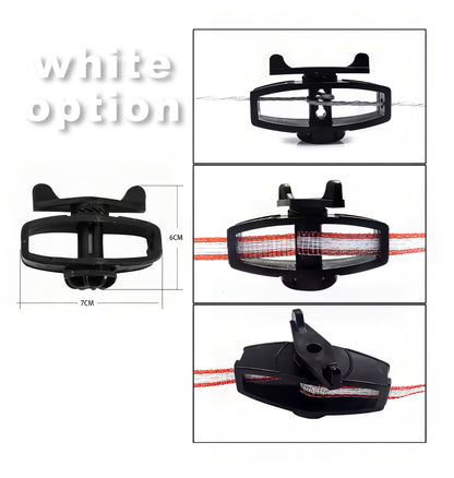 Electric Fence Tape Tensioner Plastic Rotary Tightener Farm Fencing - 207-020-015