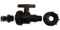 IBC 2” S60X6 Cap with Large Plastic Valve and Male Quick-Connect Adapter