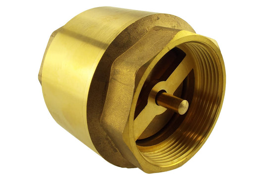 1.5" BSP Female Brass Non-Return Spring Check Valve