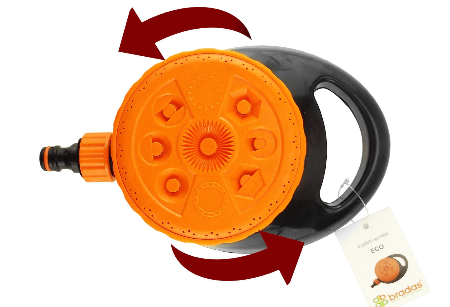 8-Mode Static Garden Sprinkler – Eco Line