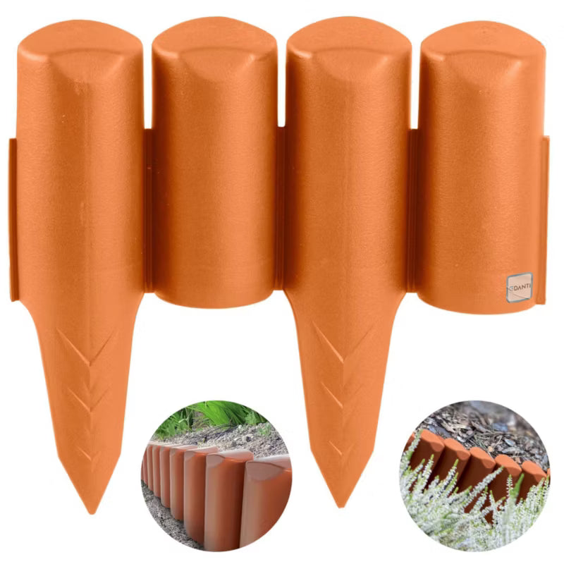 Prosperplast Border Terracotta Garden Palisade 2.5m IPBO-R624