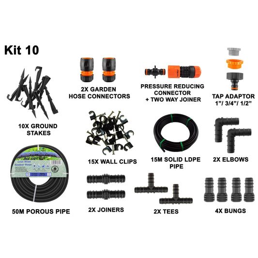 Porous Irrigation Pipe Set – POROUS-KIT10