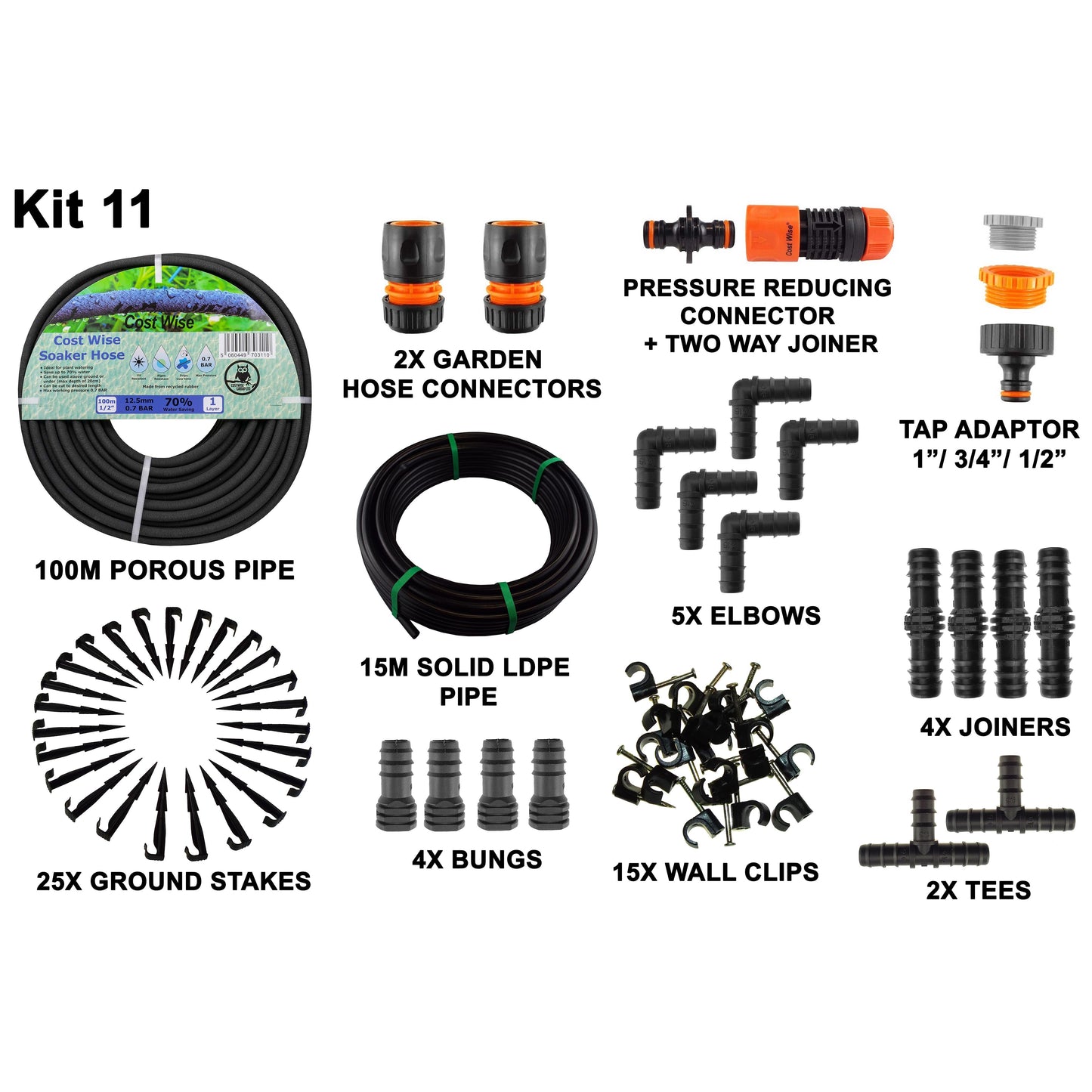 Porous Irrigation Pipe Set – POROUS-KIT11