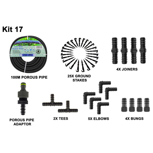 Porous Irrigation Pipe Set – POROUS-KIT17