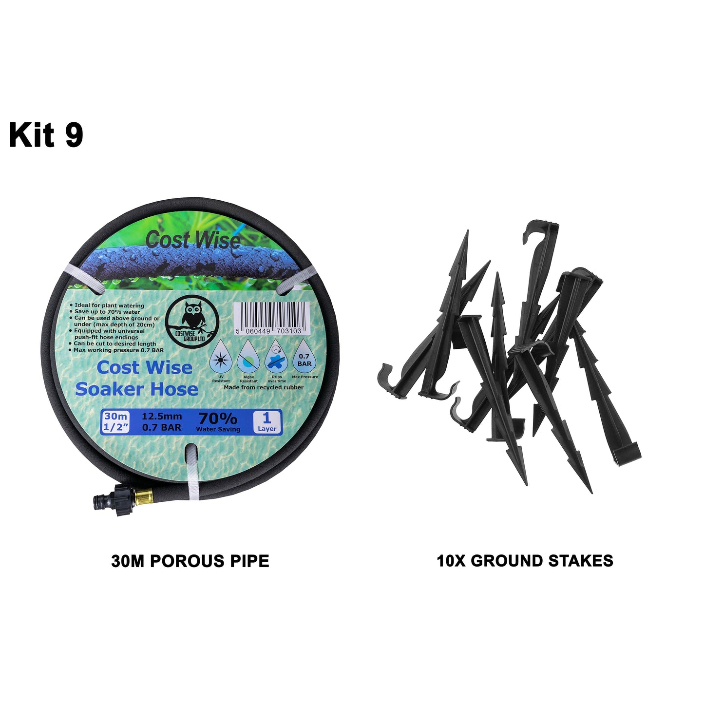 Porous Irrigation Pipe Set – POROUS-KIT9
