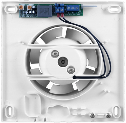 120mm Rico Bathroom Ventilation Fan with Built-In Pull-Cord Switch