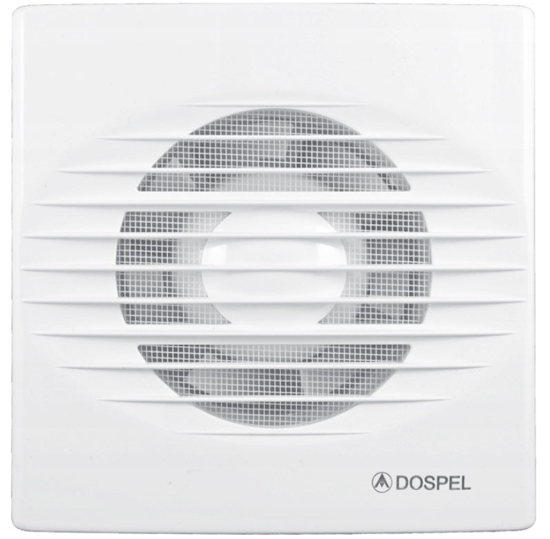 100mm Rico Bathroom Ventilation Fan with Built-In Timer & Humidistat