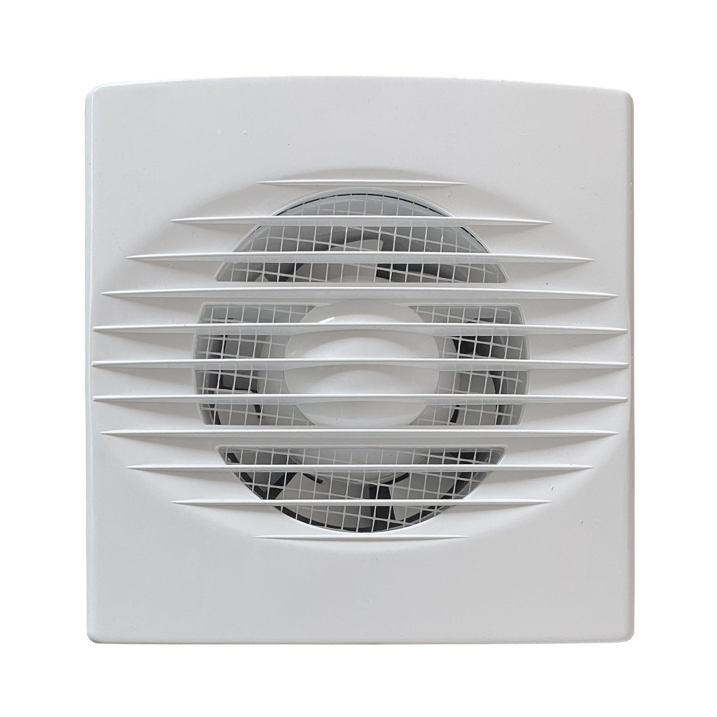 Through-Wall Vent Set with RICO Standard Fan and Graphite Exterior Grille