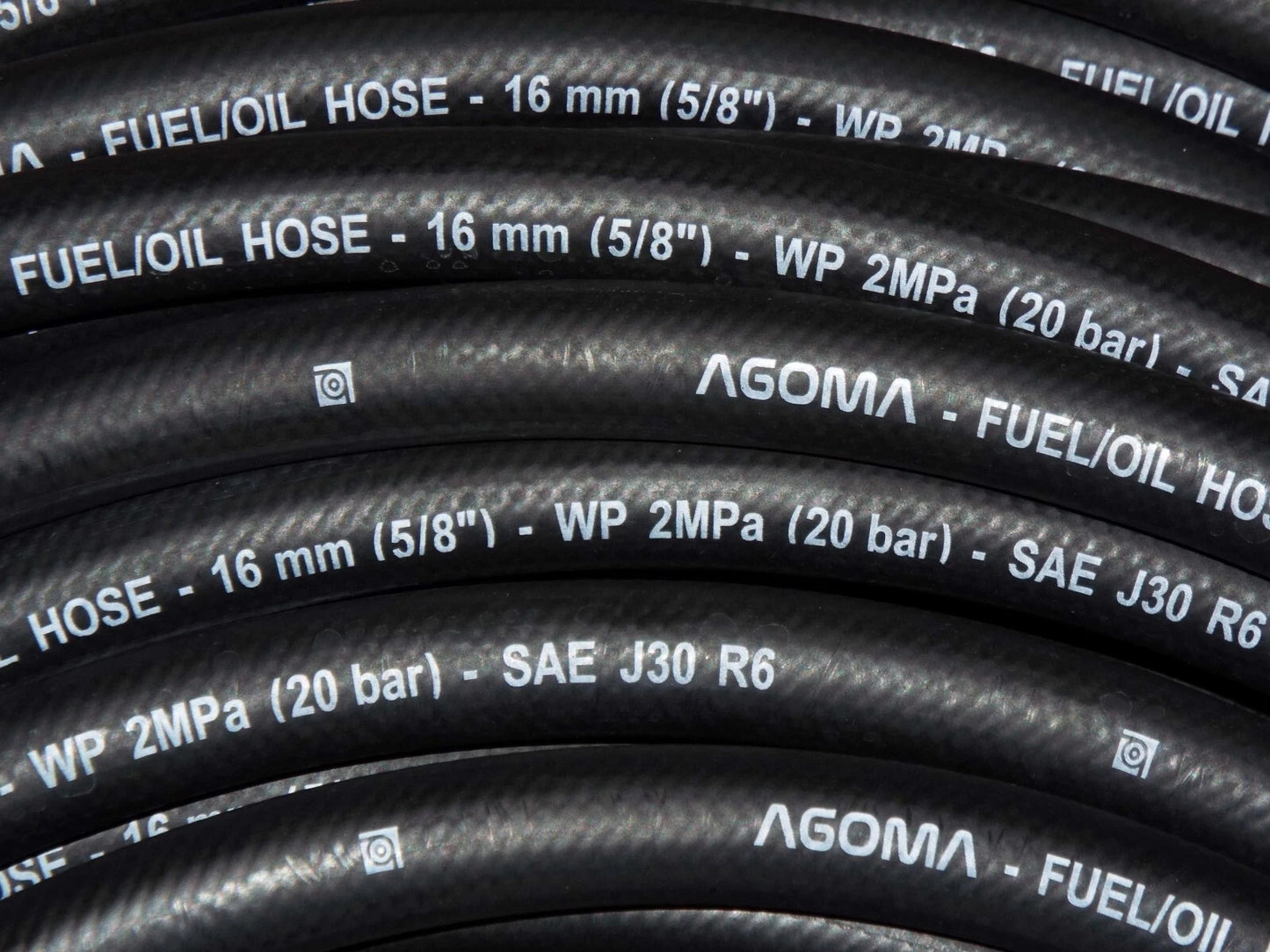 Reinforced Nitrile Fuel Hose – Suitable for E10 Unleaded, Diesel, Oil & Breather