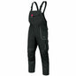 Bib & Brace Overalls Men Mechanic Work Trousers Multi Pocket Knee Pad - BLACK - 100 Slim