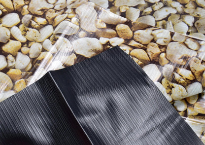 Pebble Effect Pond Liner 450gsm PVC with Underlay – Heavy Duty Garden Lining