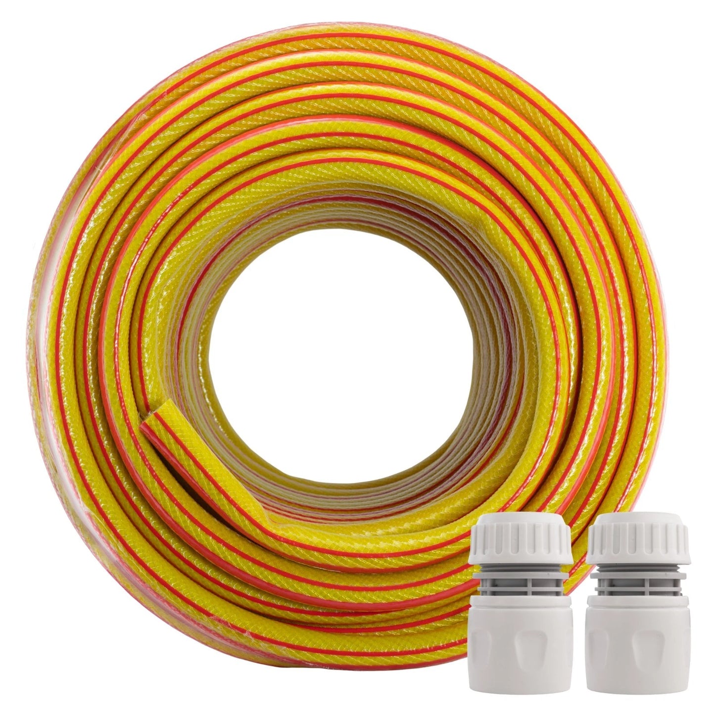 Premium 6 Layer Garden Hose Pipe Watering Hose with 2 Hose Connectors