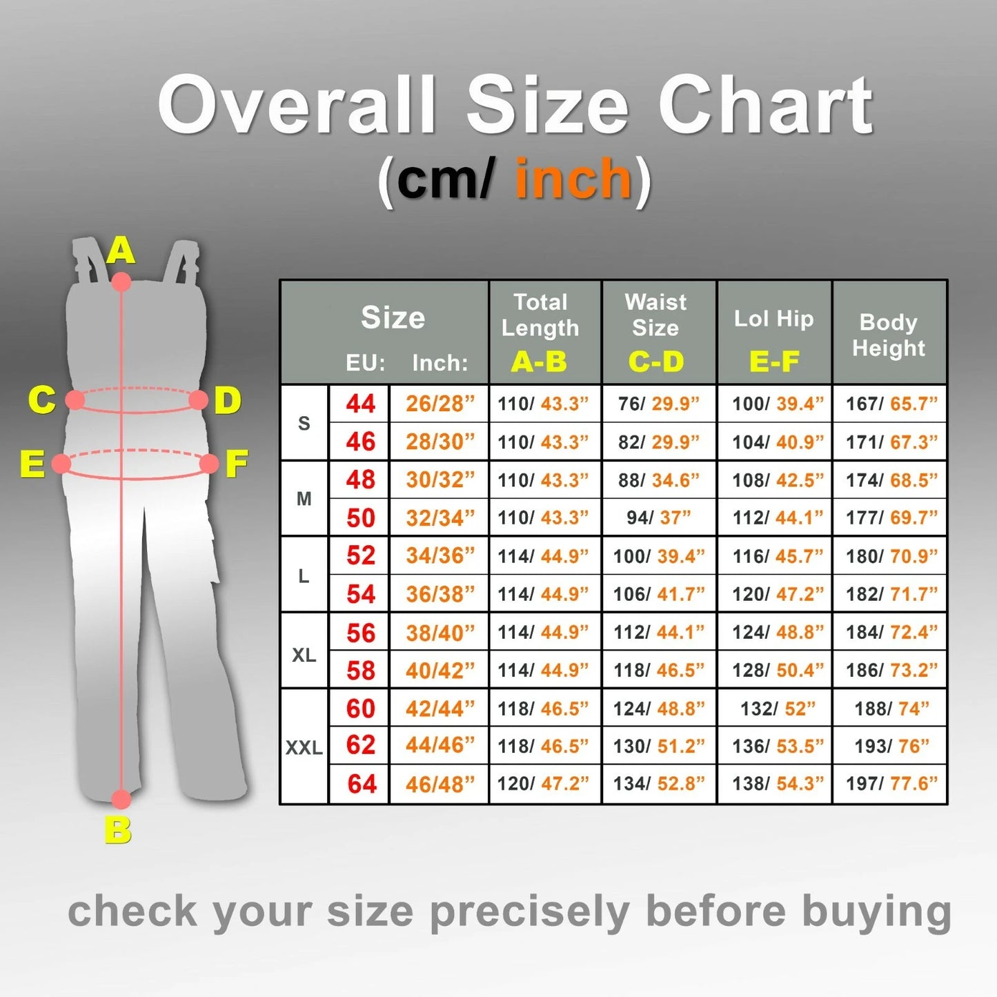 Mens Slim Stretch Bib & Brace Work Trousers Knee Pad Cargo Grey