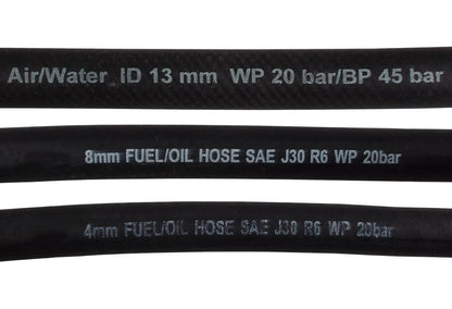 Reinforced Nitrile Fuel Hose – Suitable for E10 Unleaded, Diesel, Oil & Breather