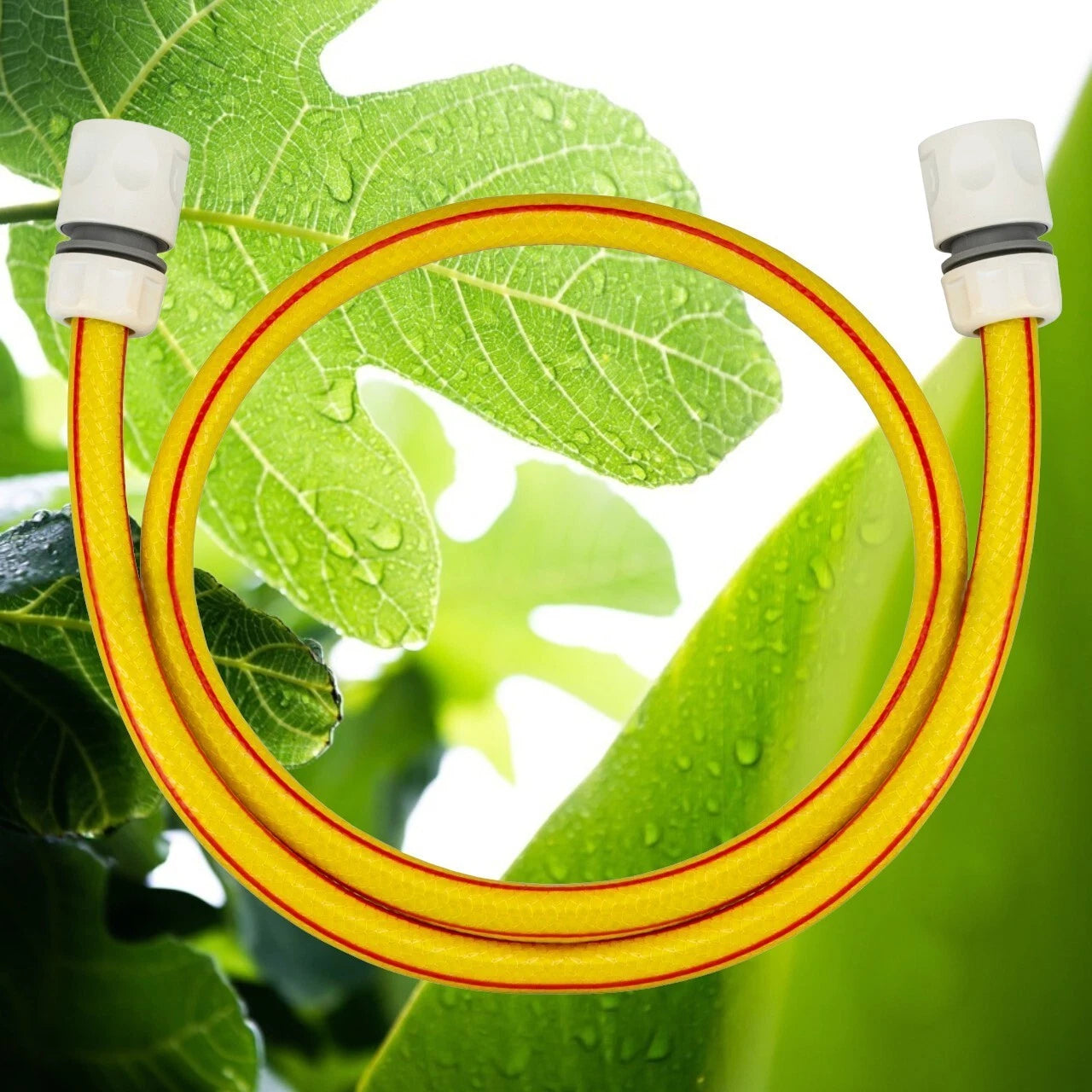 Premium 6 Layer Garden Hose Pipe Watering Hose with 2 Hose Connectors