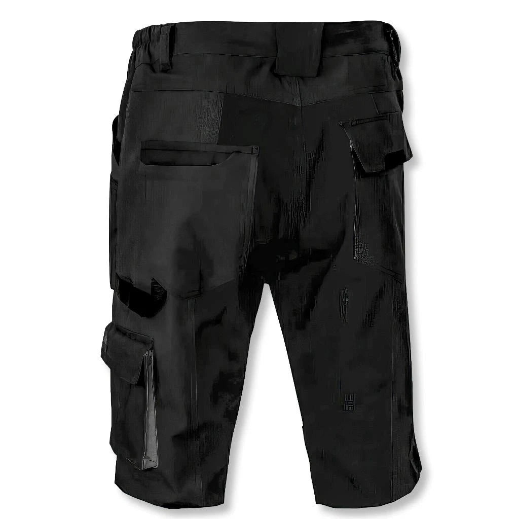 CLASSIC 100 Slim Work Shorts Trousers Cotton Oxford Reinforced Mens Grey