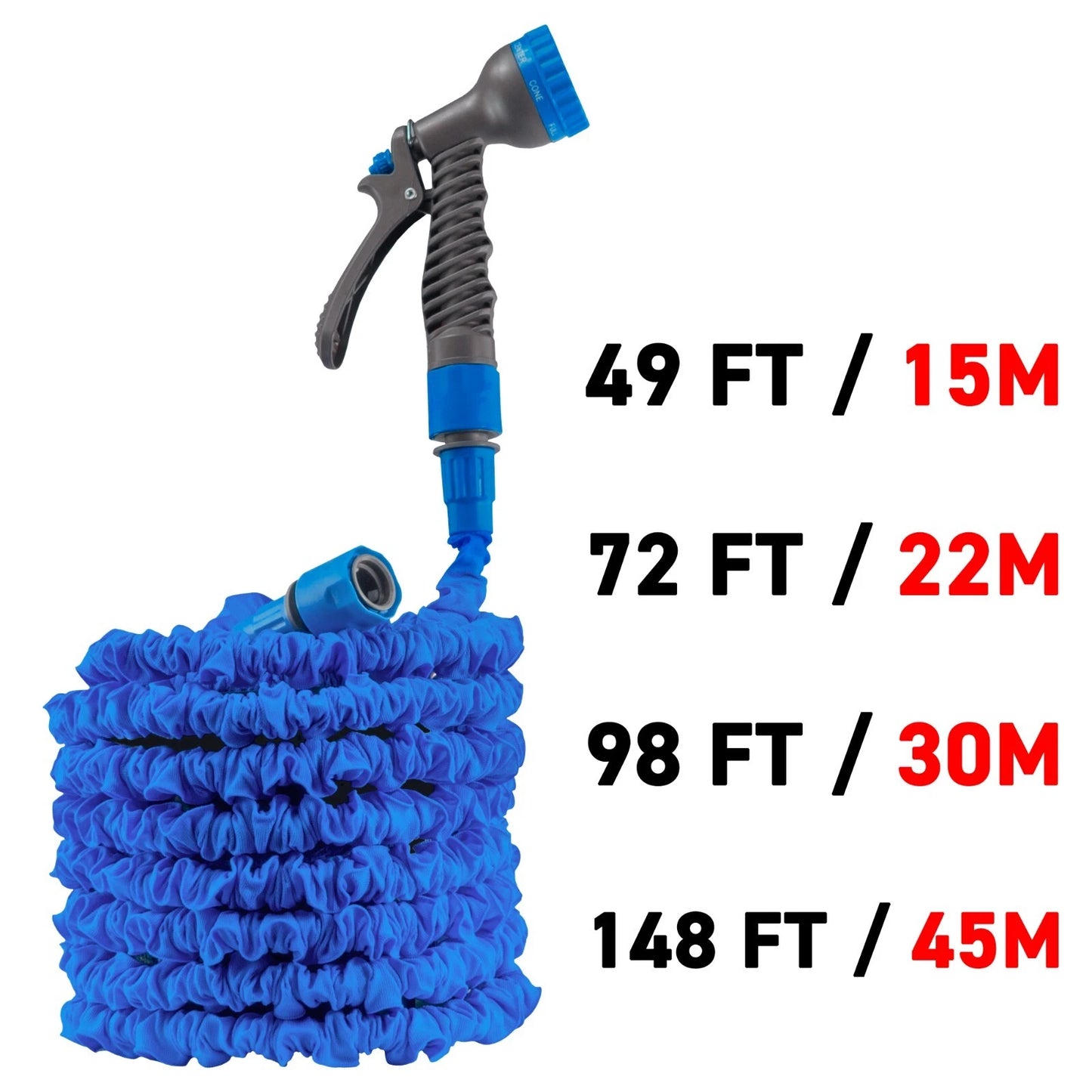 4 or 6 Layer Garden Hose Set - Heavy Duty Premium & Economy Range - Expandable option