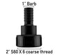 IBC Tank Adapter S60x6 1/2"-2" Hose Tail Connector Water Butt Fitting